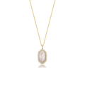 18K Gold Plated Pearl Glow Secret Locket SN012