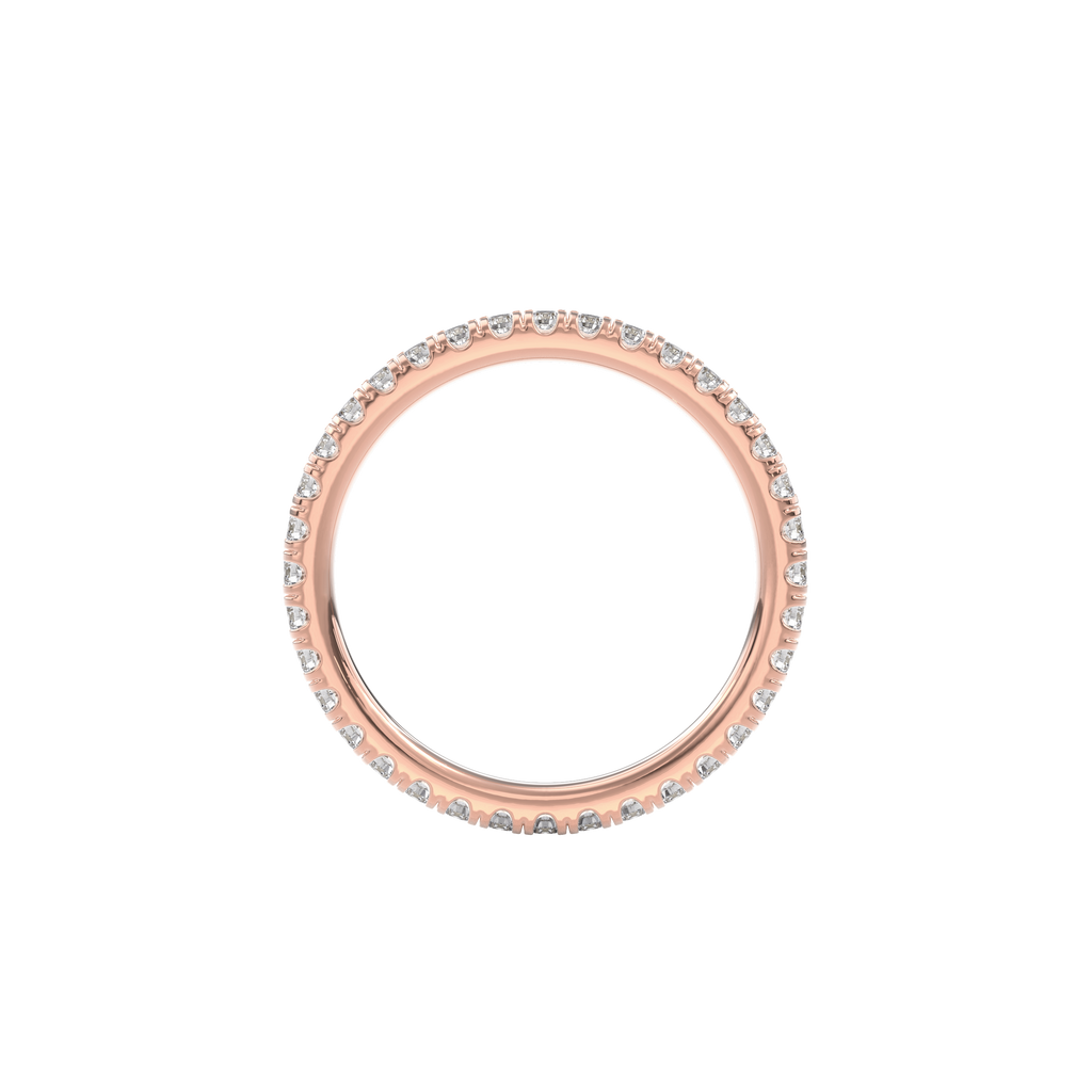 Wedding Bands Enternity Band 1.8mm•Rose Gold