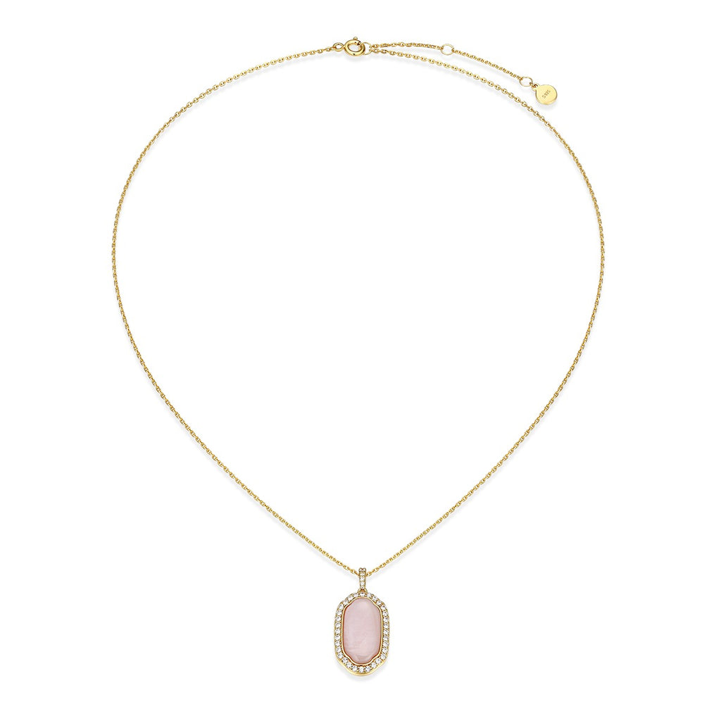 18K Gold Plated Pearl Glow Secret Locket SN012