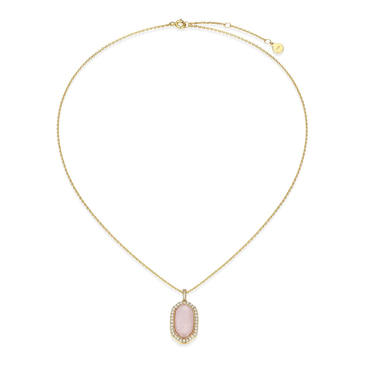 18K Gold Plated Pearl Glow Secret Locket SN012