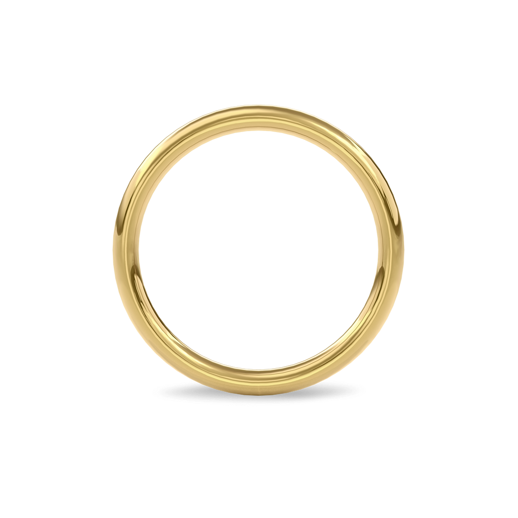 Wedding Bands Round Band 3.3mm•Yellow Gold