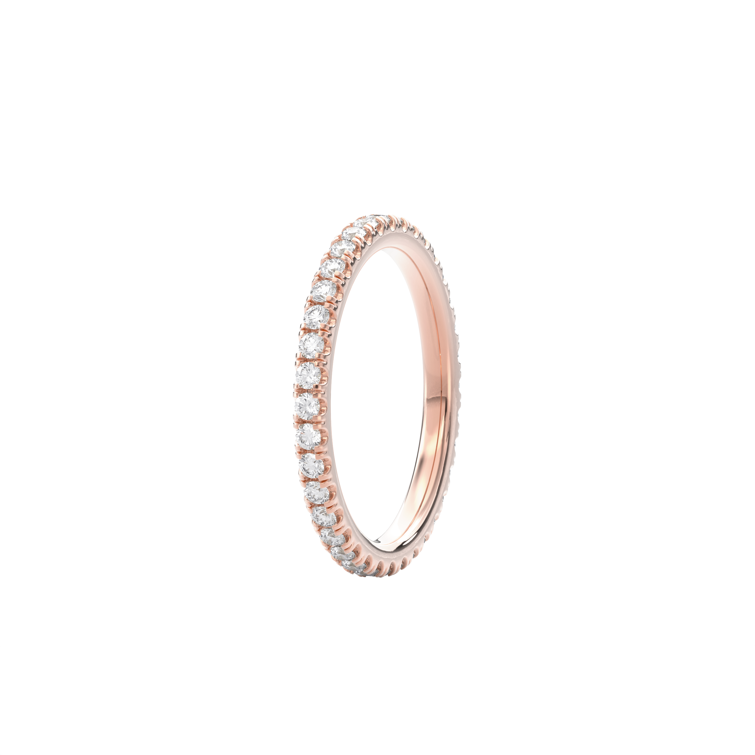 Wedding Bands Enternity Band 1.8mm•Rose Gold