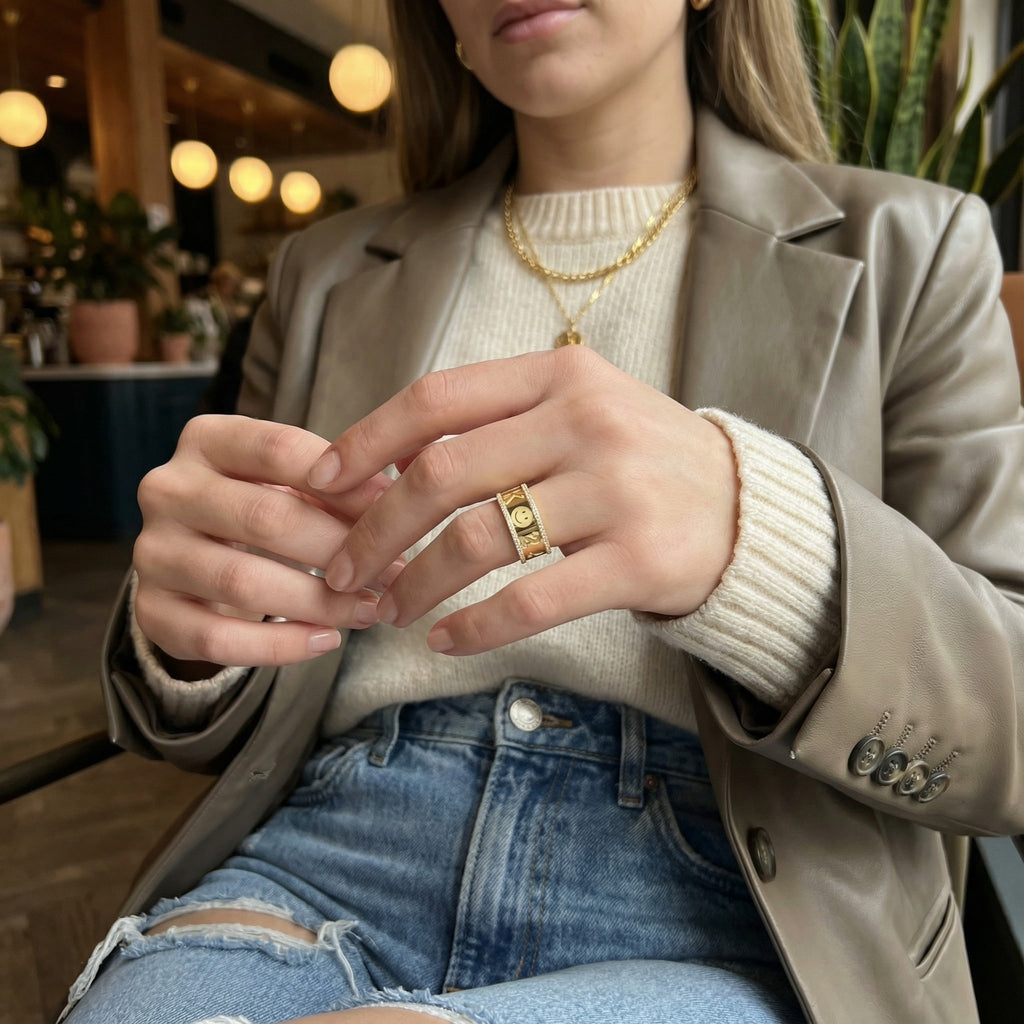 Luxe CharmMark Lucky Ring SS25R002B