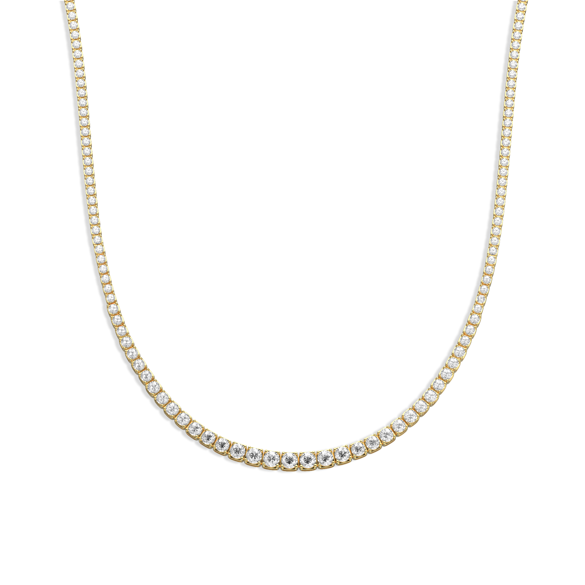 Nova Graduated Tennis Necklace LGDN003