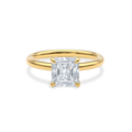Dia Solitaire Engagement Ring Radiant•Yellow Gold