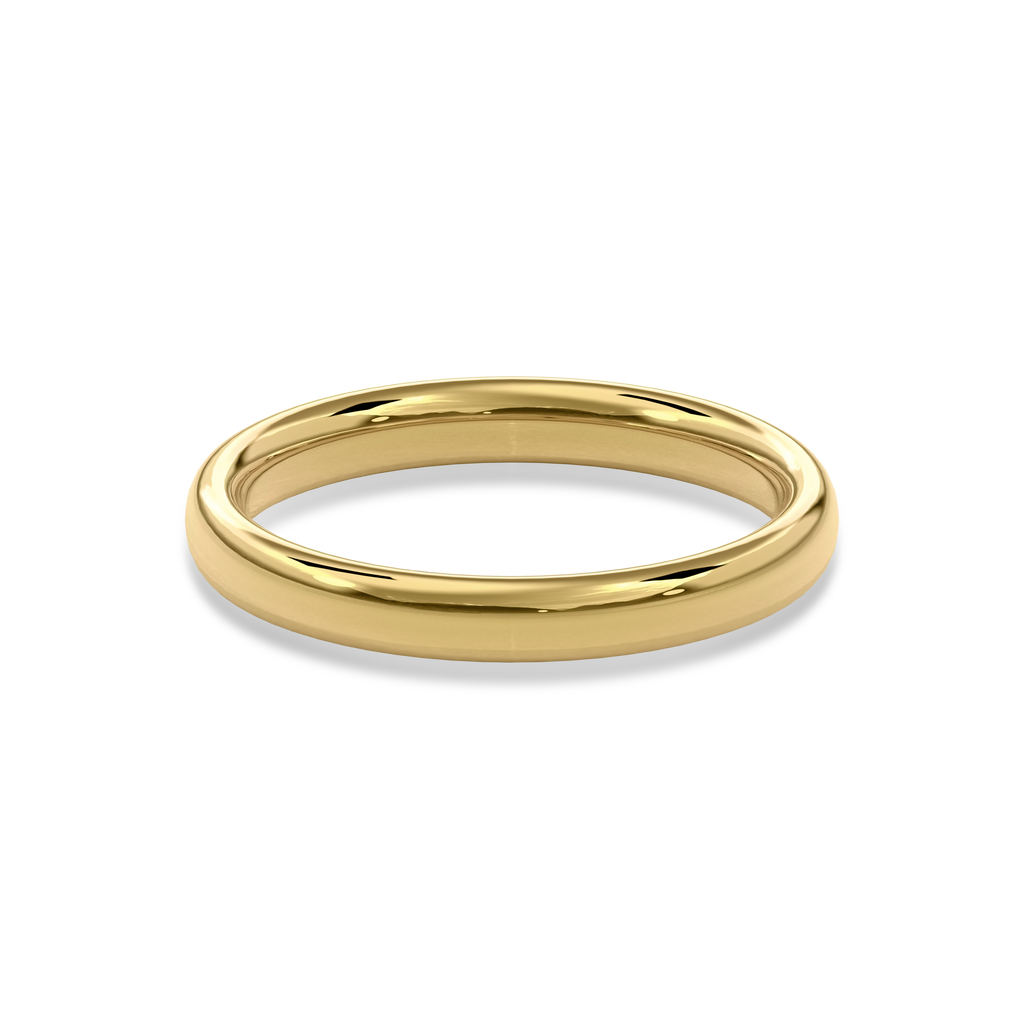 Wedding Bands Round Band 3.3mm•Yellow Gold