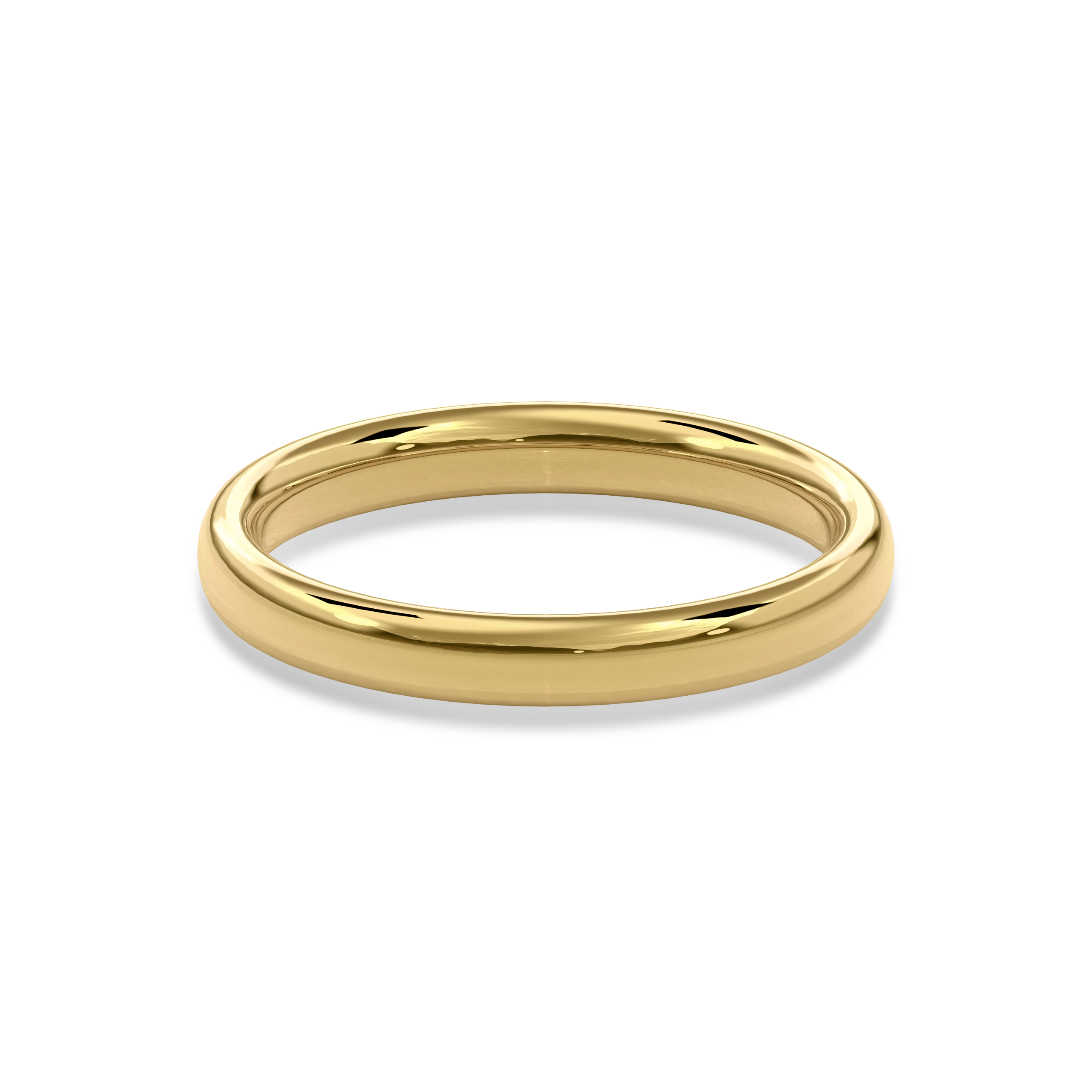 Wedding Bands Round Band 3.3mm•Yellow Gold