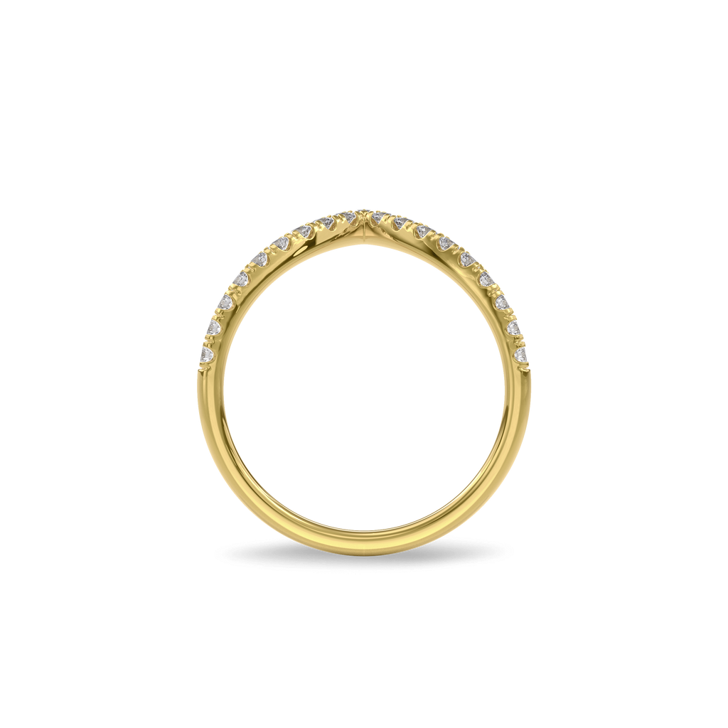 Wedding Bands Tiara Band 1.8mm•Yellow Gold