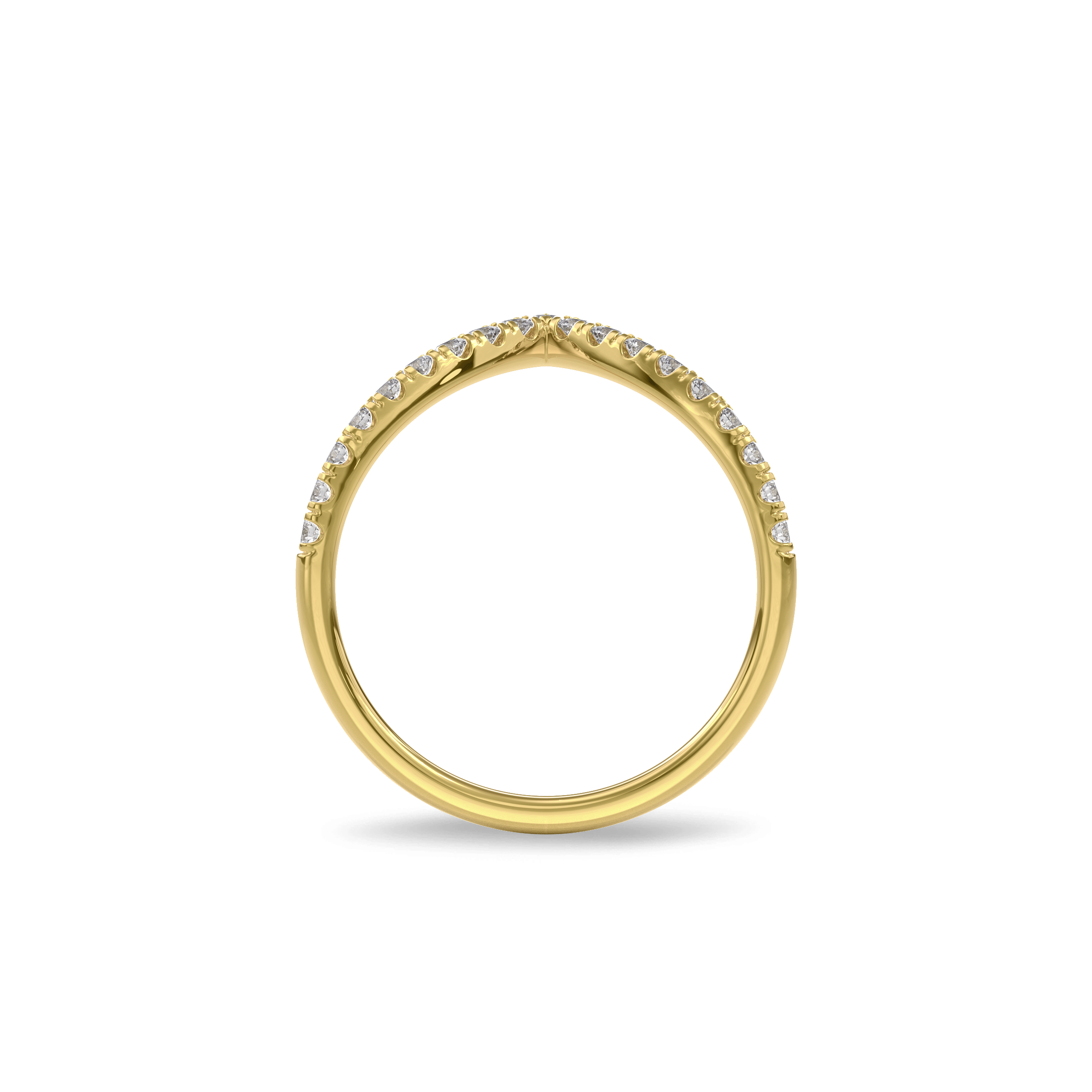 Wedding Bands Tiara Band 1.8mm•Yellow Gold