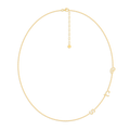 InitialLink Tilt Necklace SN024C