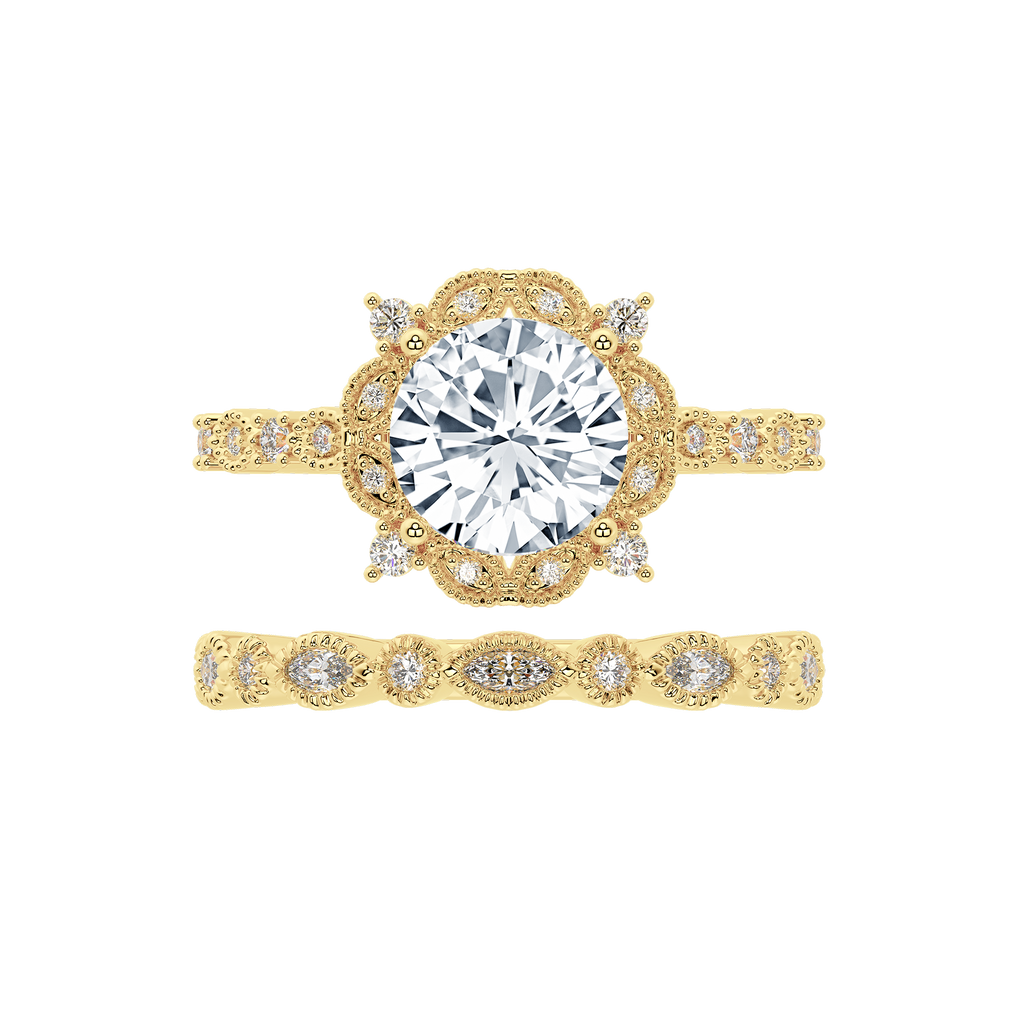 Milgrain Ring