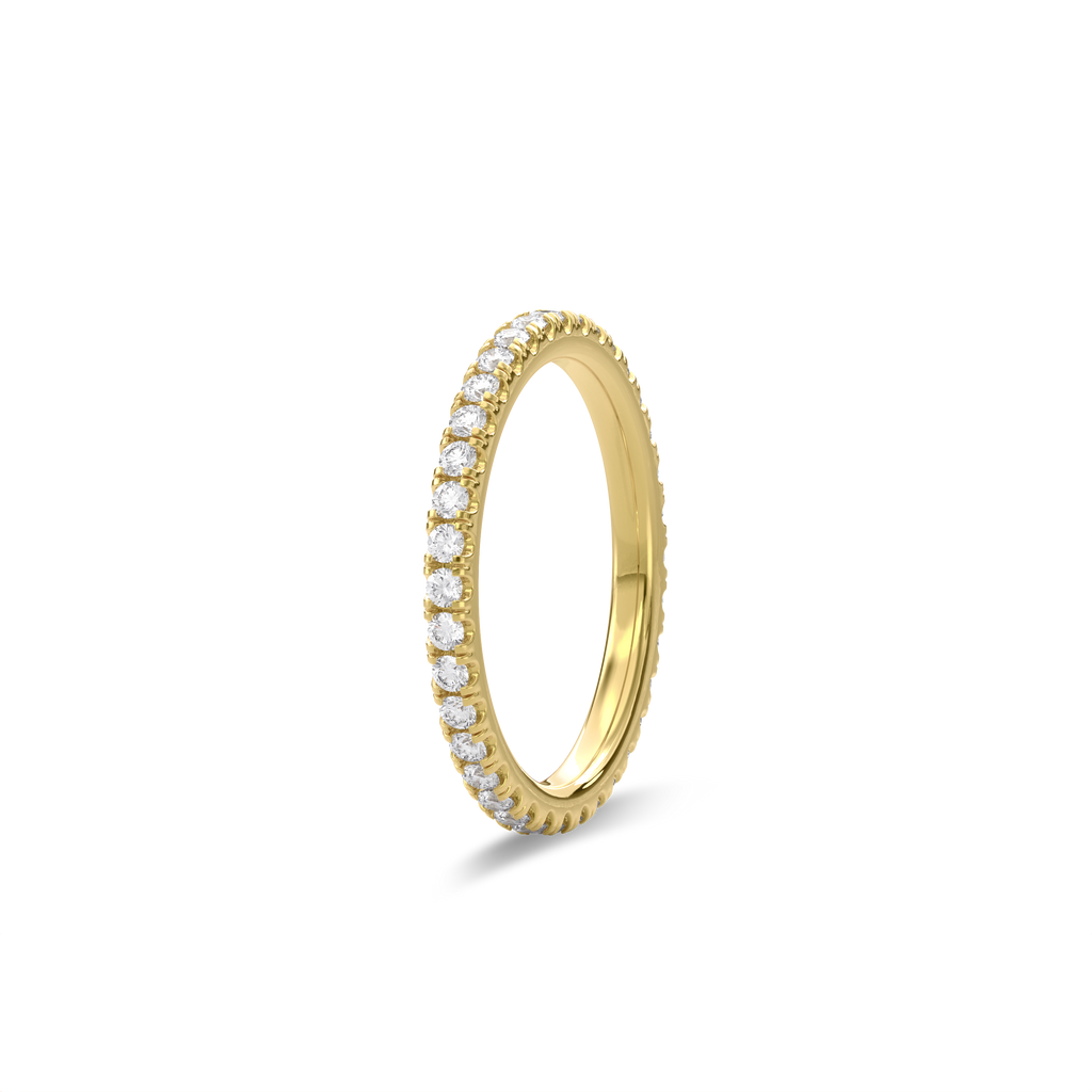 Wedding Bands Enternity Band 1.8mm•Yellow Gold