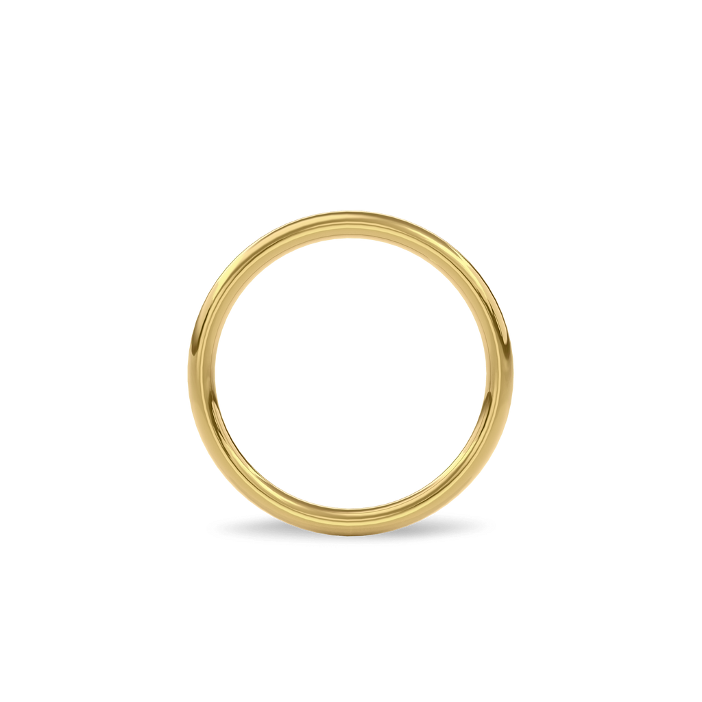 Wedding Bands Diamond Accent Band 2.2mm•Yellow Gold