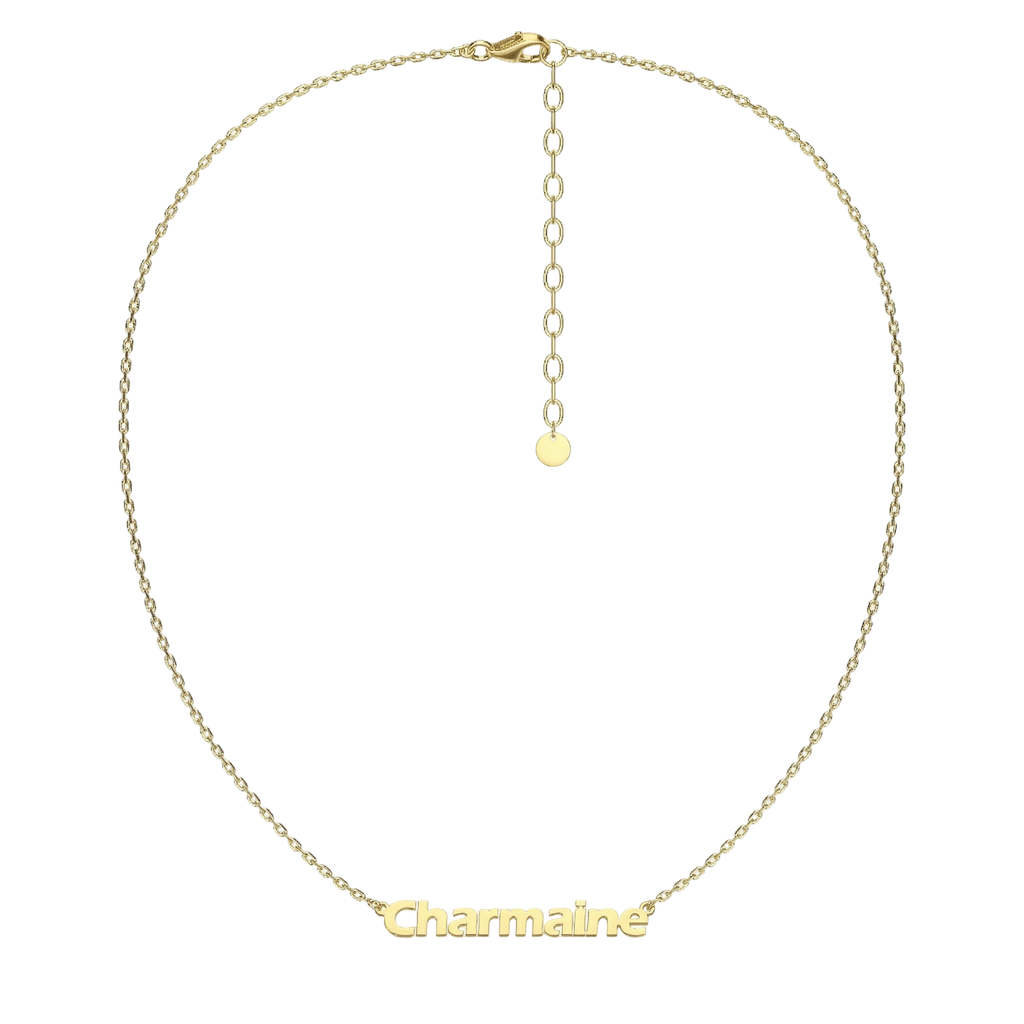 Name Necklace with Emotional Spark SN015A