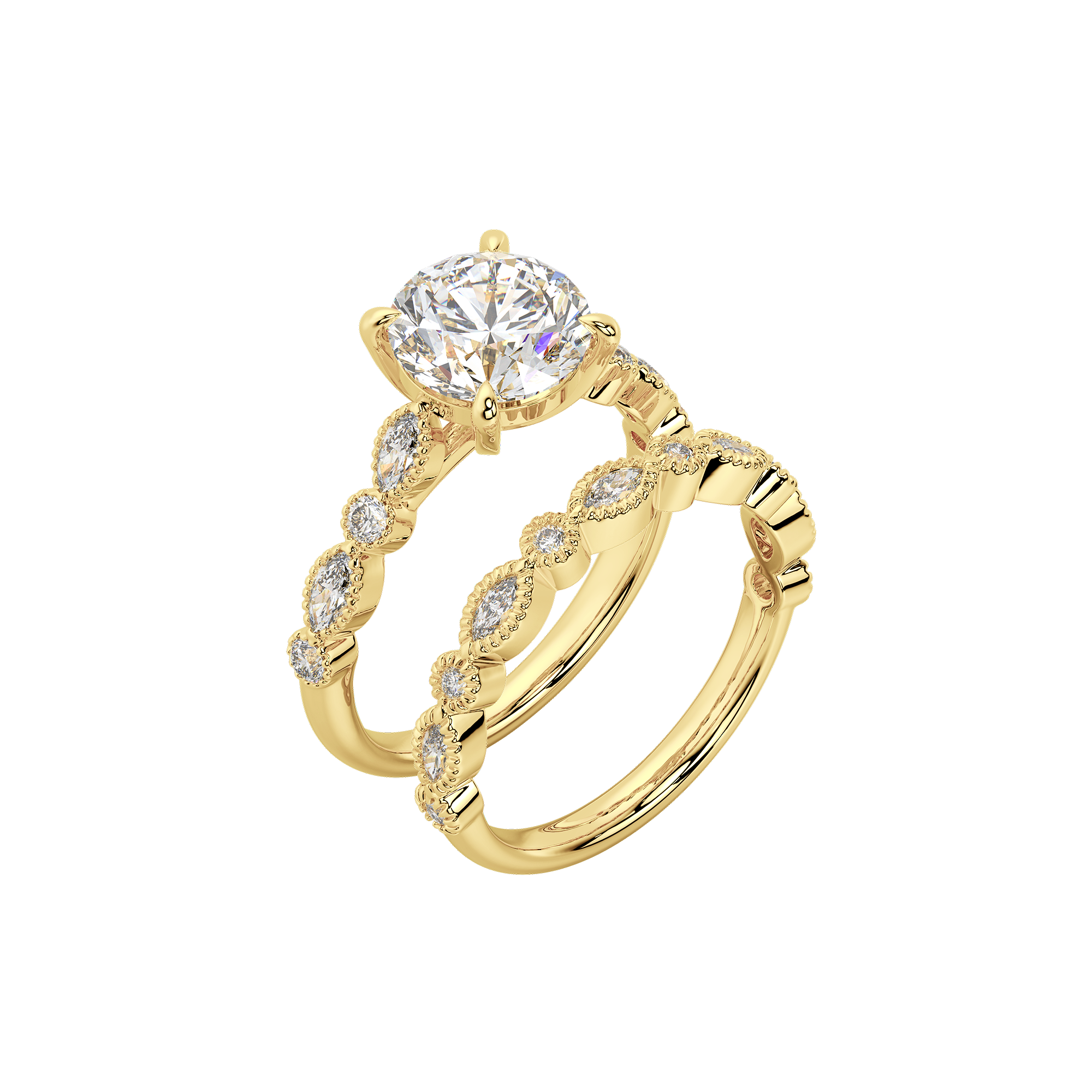 Milgrain Ring