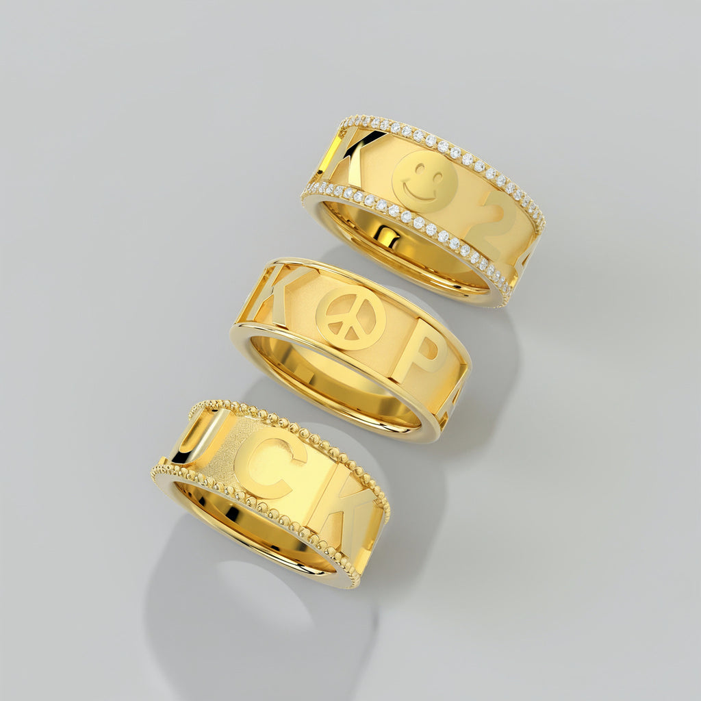 Luxe CharmMark Lucky Ring SS25R002B