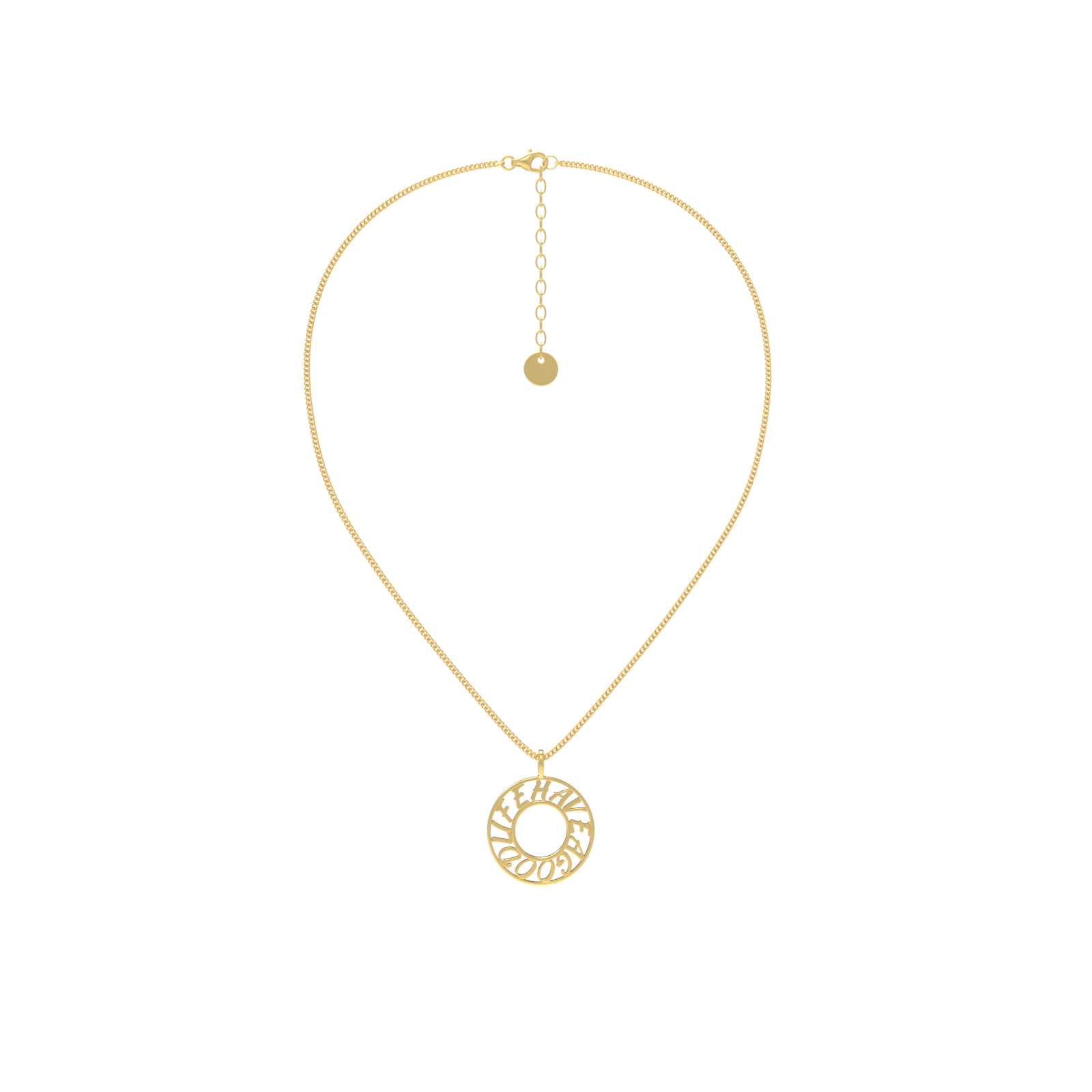 MemoCircle Necklace SN025G