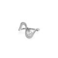 Pearl  Vela Curve Ringi in White Gold