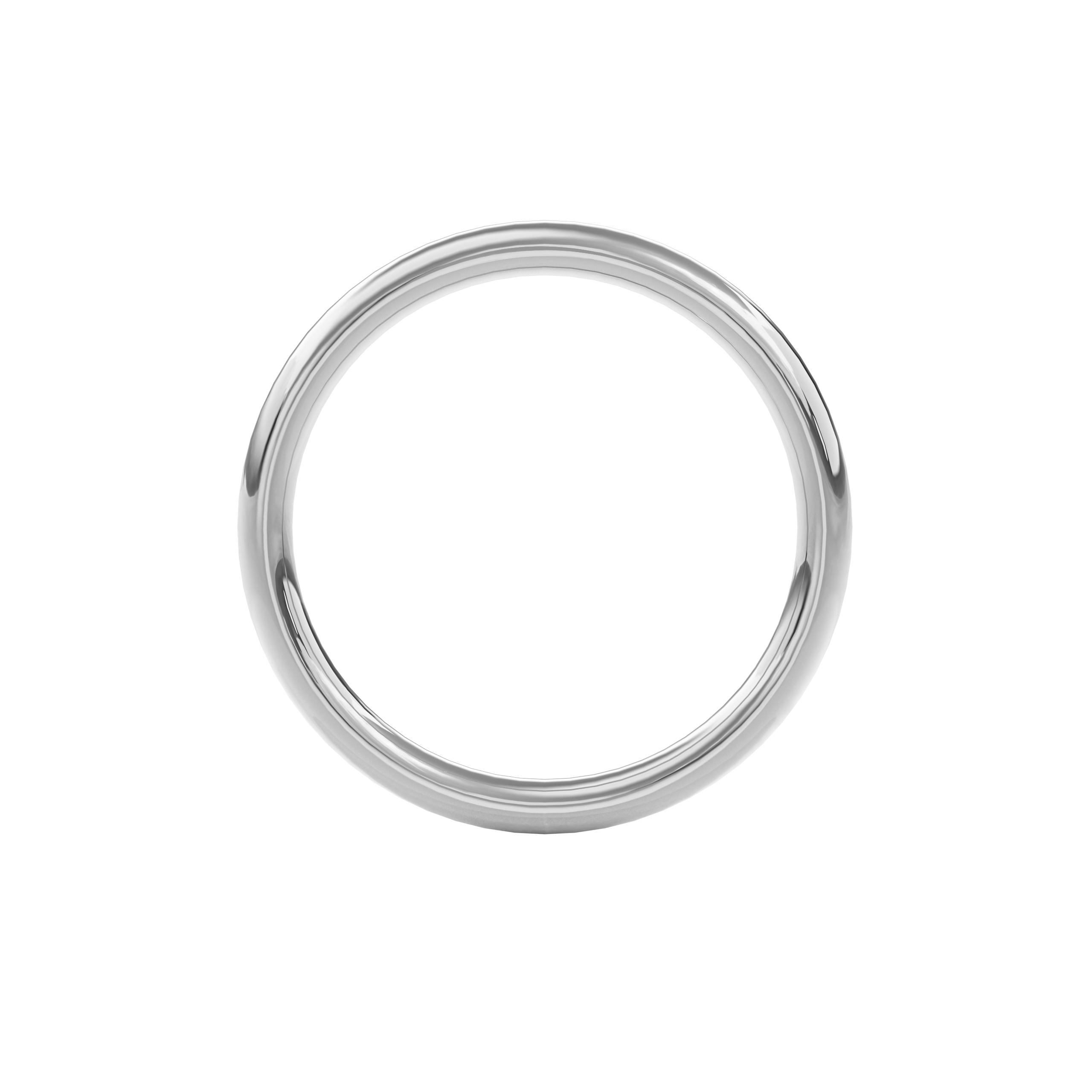 Wedding Bands Round Band 3.3mm•White Gold