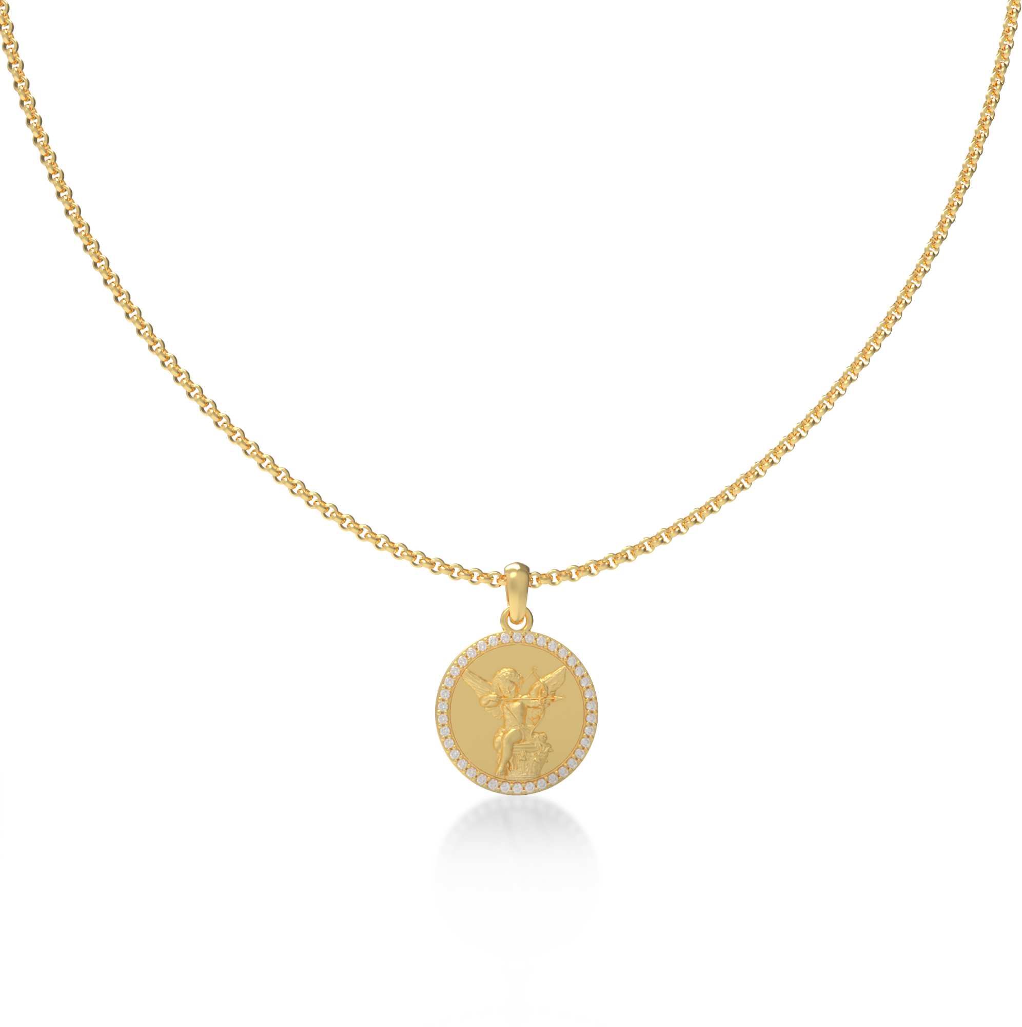 Momenta – Relief Halo Necklace SN016D