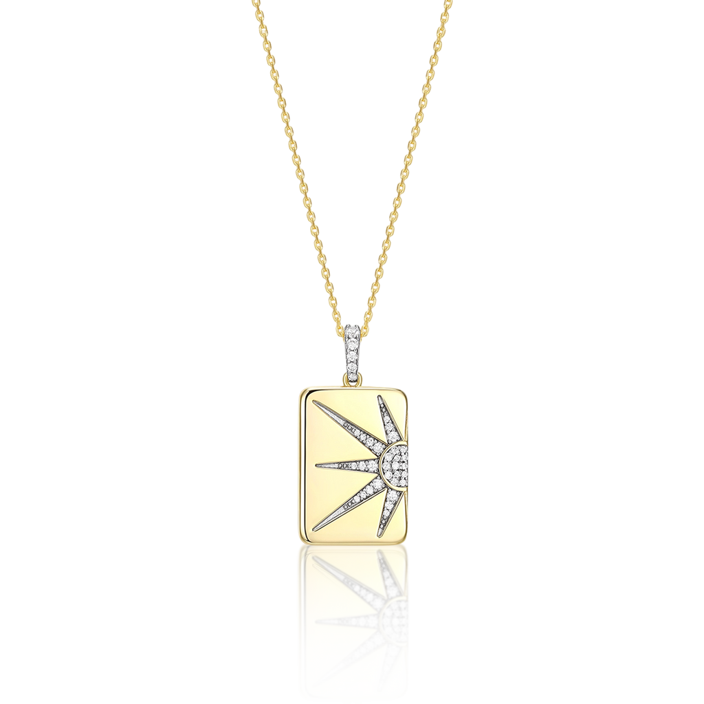 Golden Ray Locket SN035G