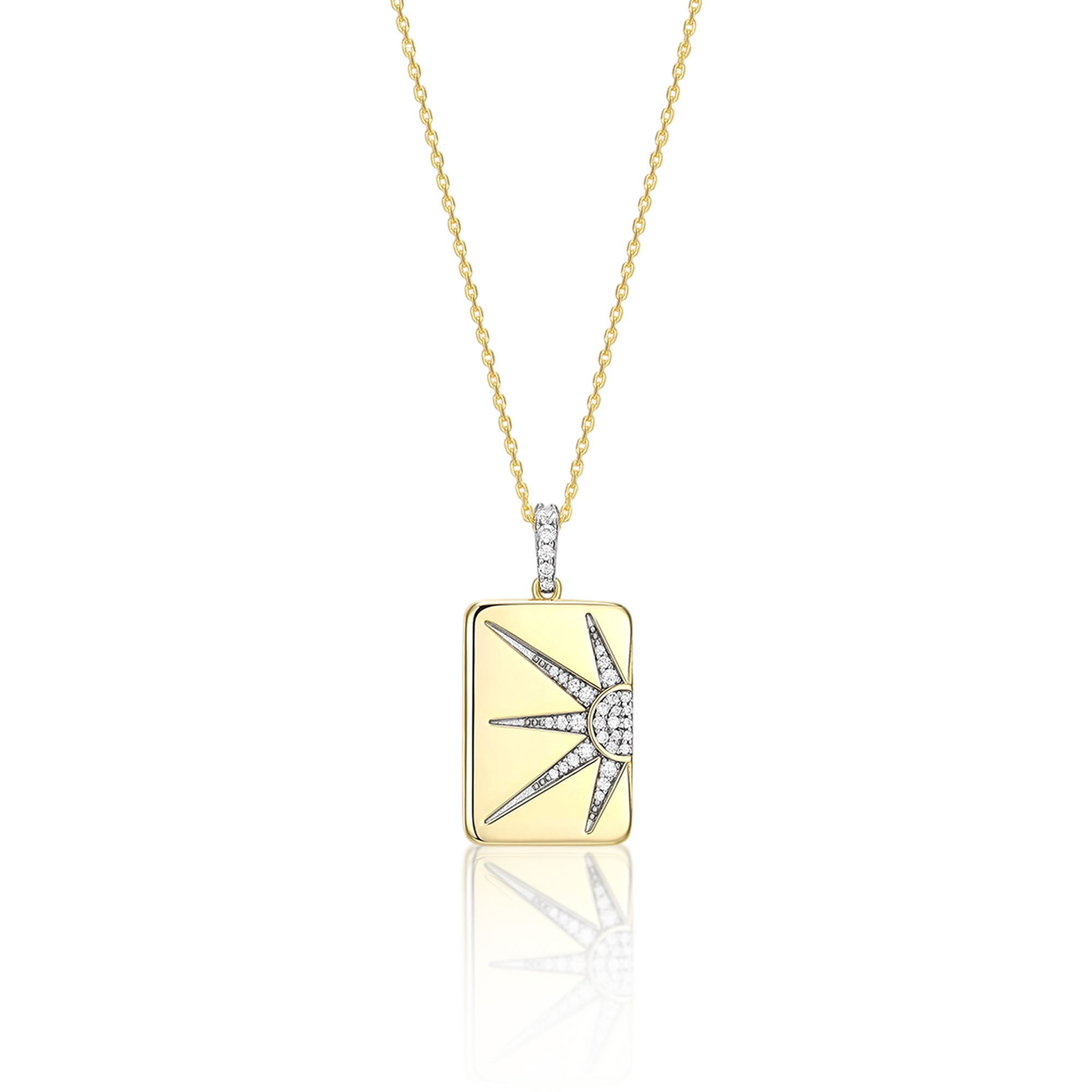 Golden Ray Locket SN035G