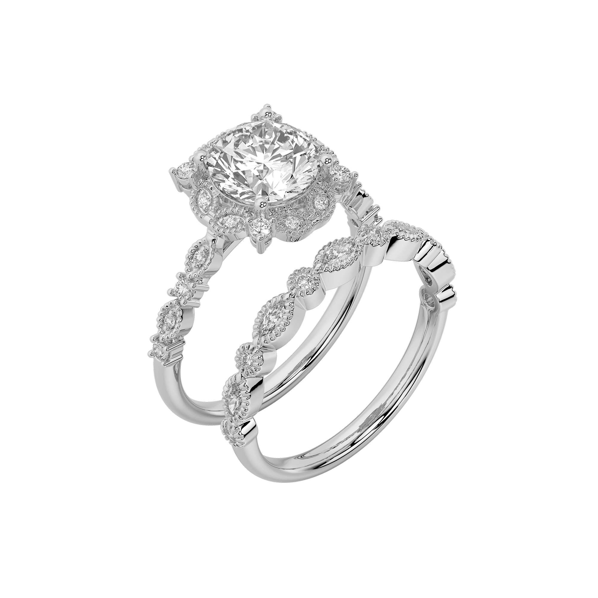 Milgrain Ring