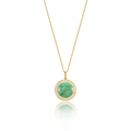 18K Gold Plated Legacy Jade Locket SN004G