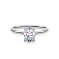 Dia Special Solitaire Engagement Ring Oval•White Gold