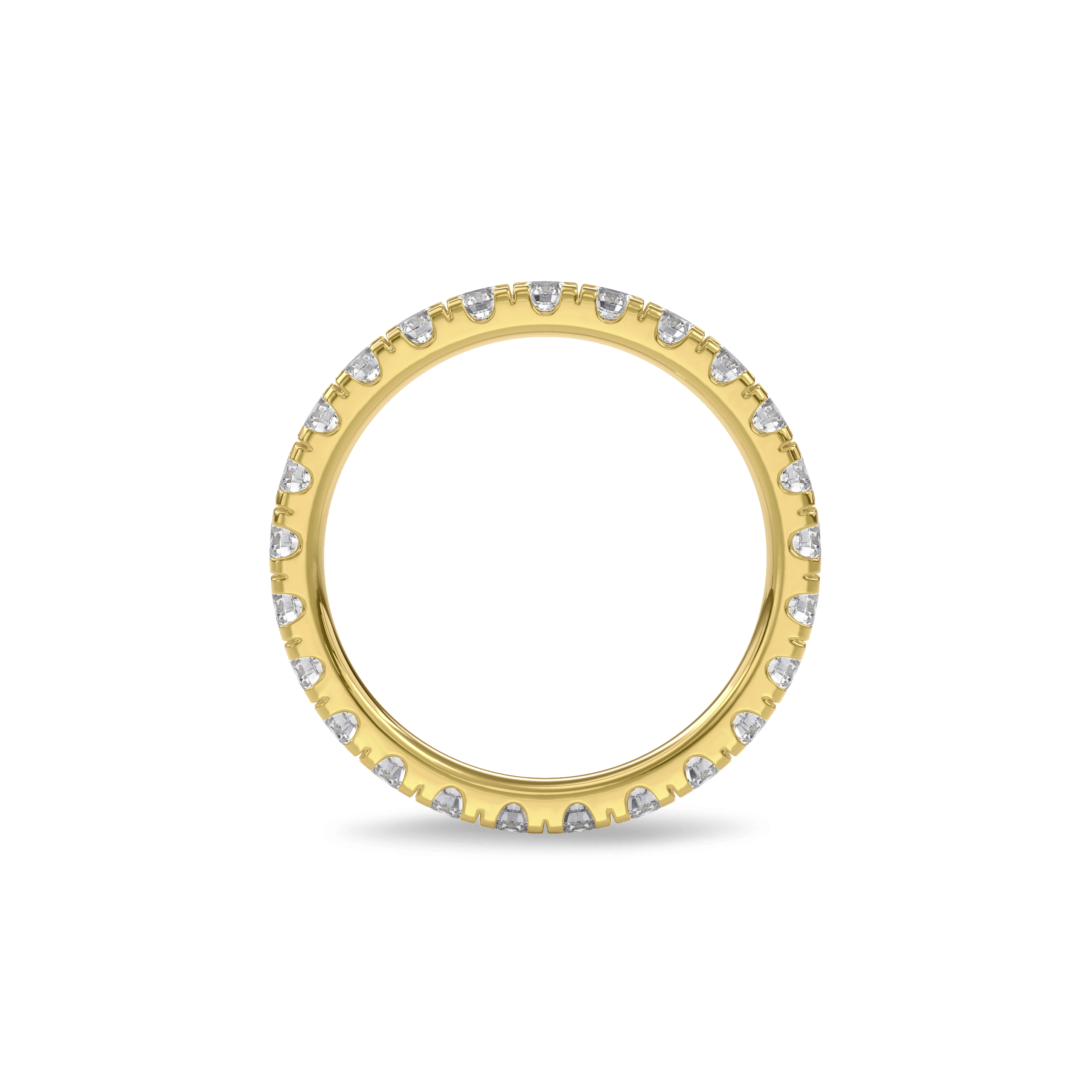 Wedding Bands Enternity Band 2.8mm•Yellow Gold