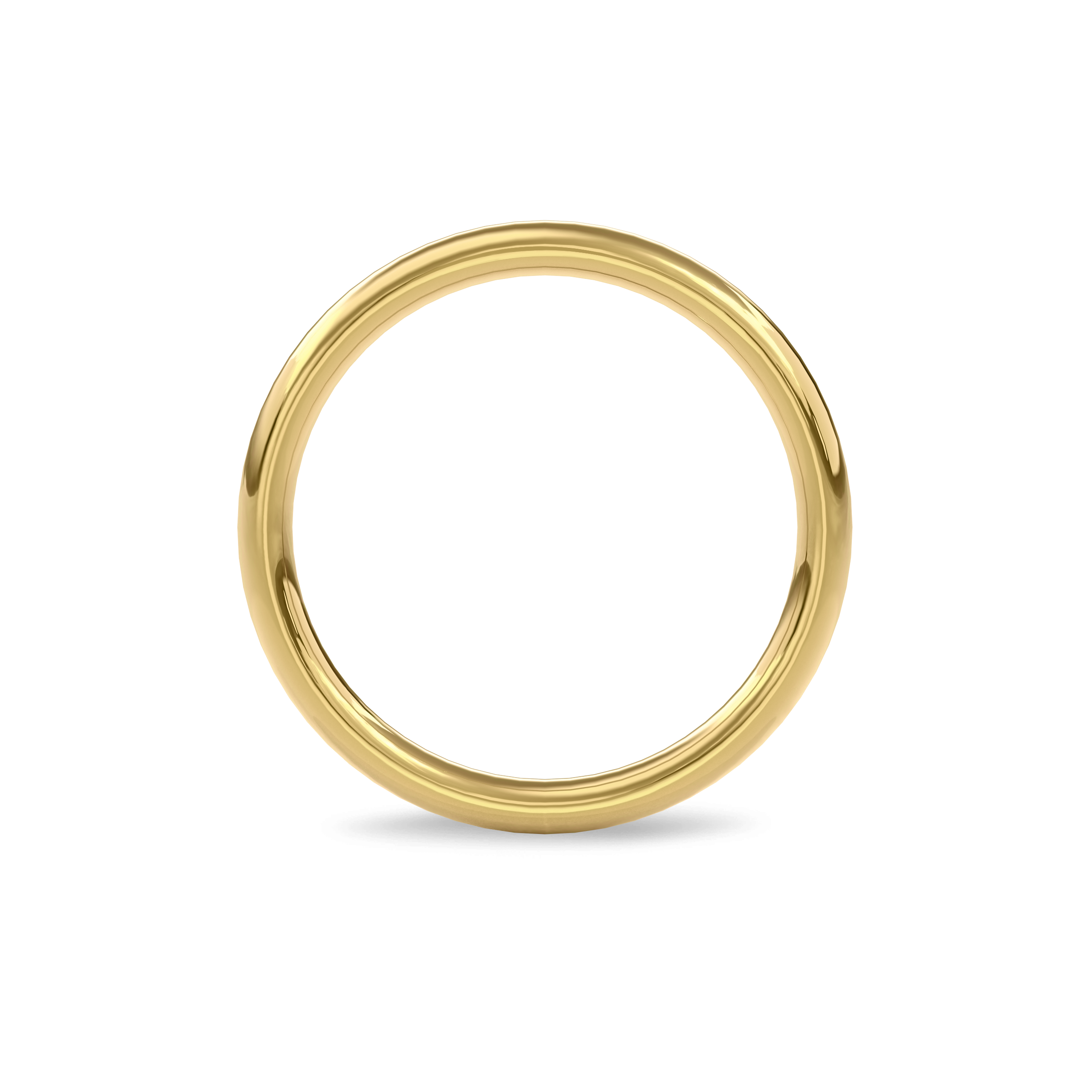 Wedding Bands Round Band 3.3mm•Yellow Gold