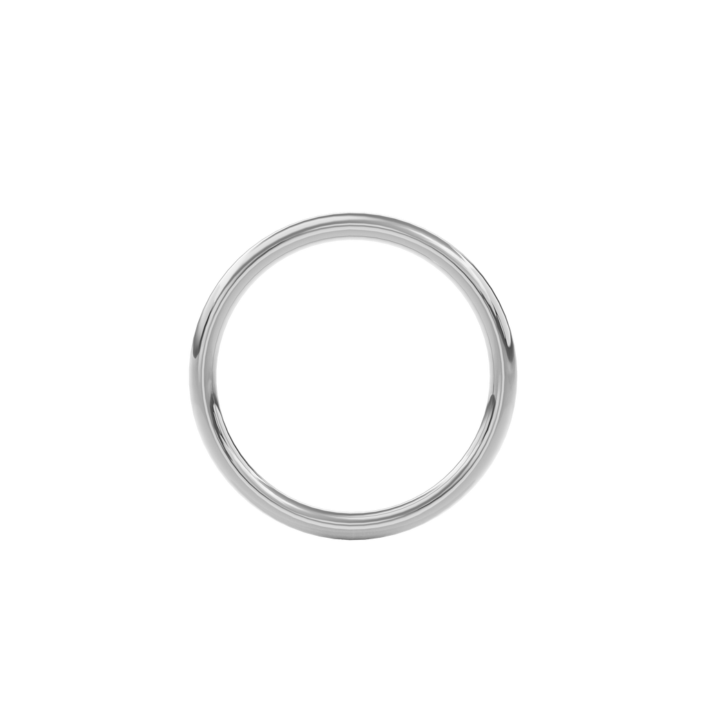 Wedding Bands Round Band 2mm•White Gold