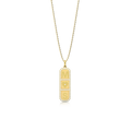 18k Gold Plated Elements Necklace SS25N003G