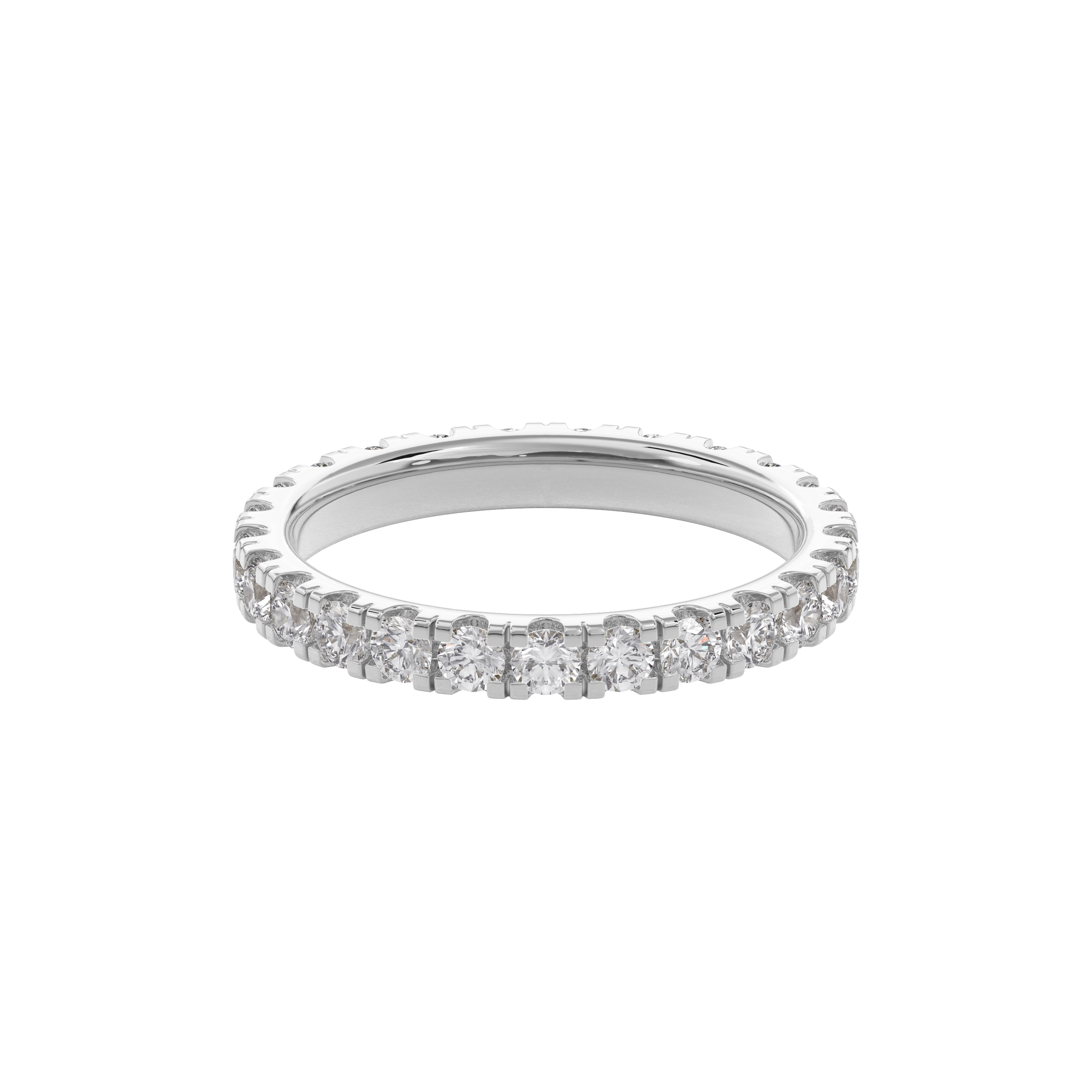Wedding Bands Enternity Band 2.8mm•White Gold