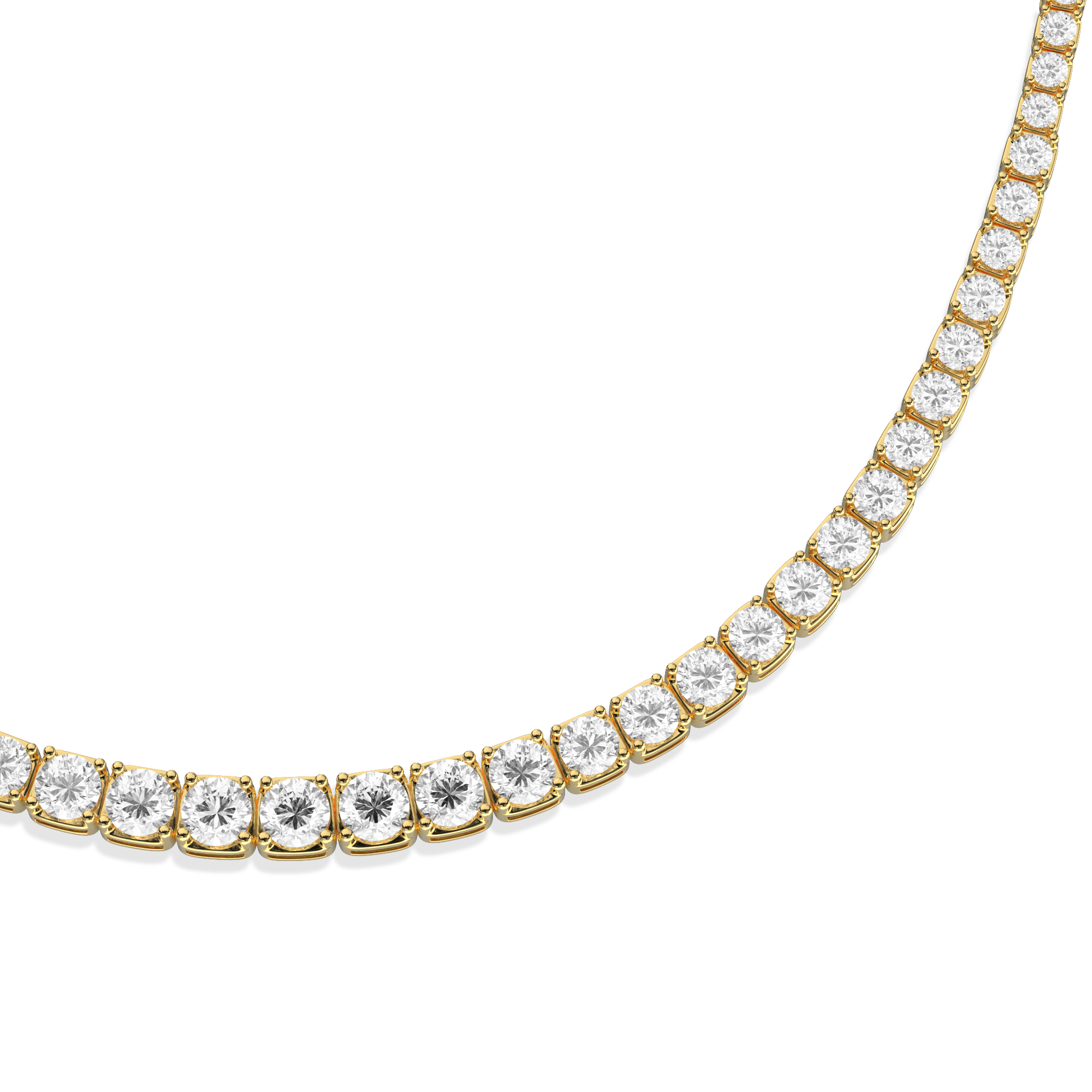 Nova Graduated Tennis Necklace LGDN003