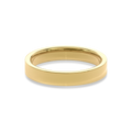 Wedding Bands Flat Band 4mm•Yellow Gold