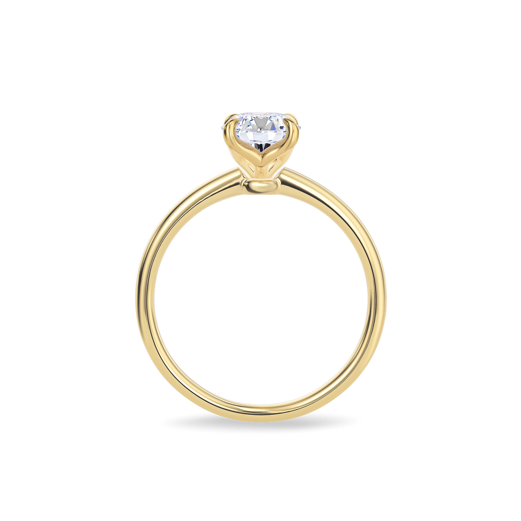 Dia Special Solitaire Engagement Ring Oval•Yellow Gold