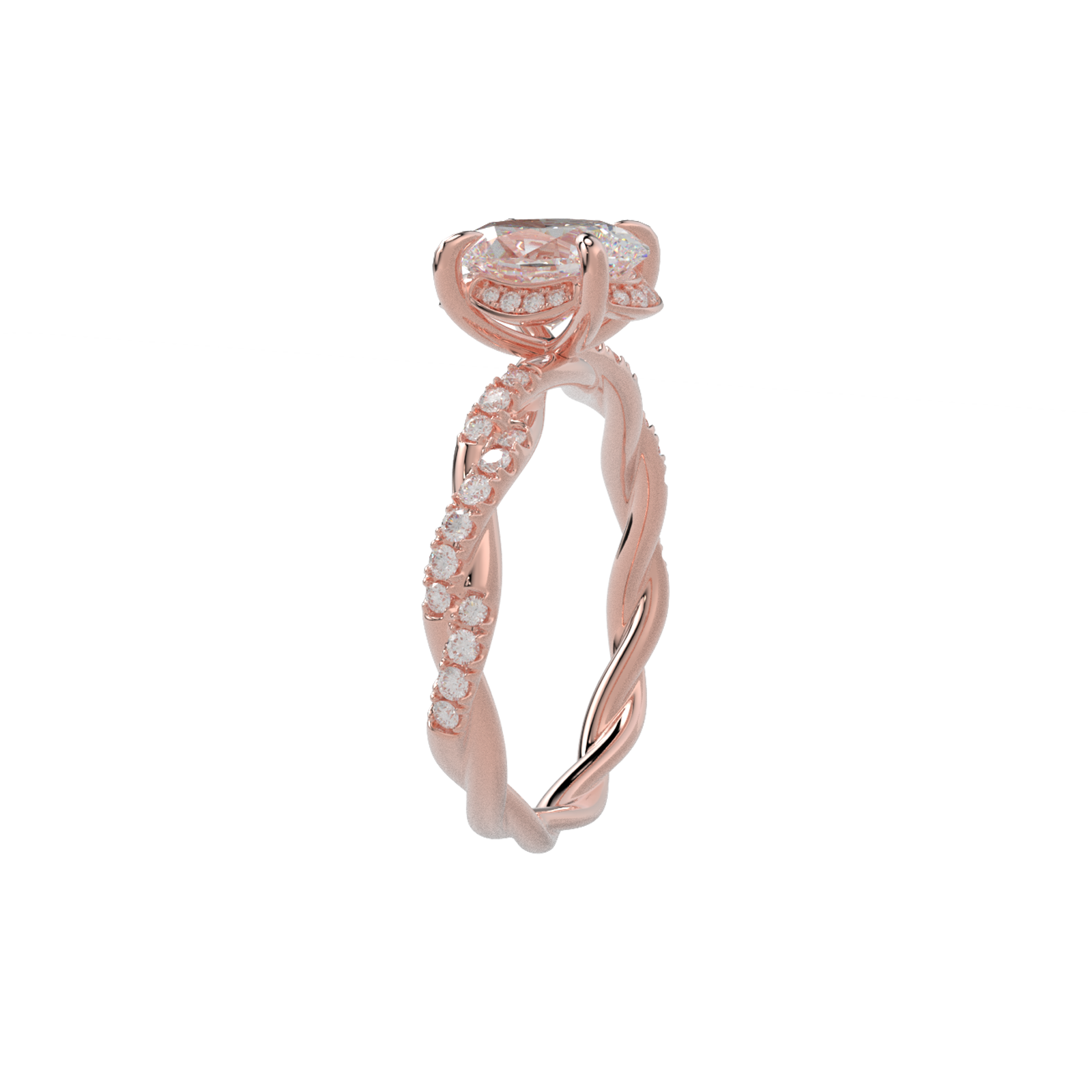 Vintage-Inspired Twist Ring