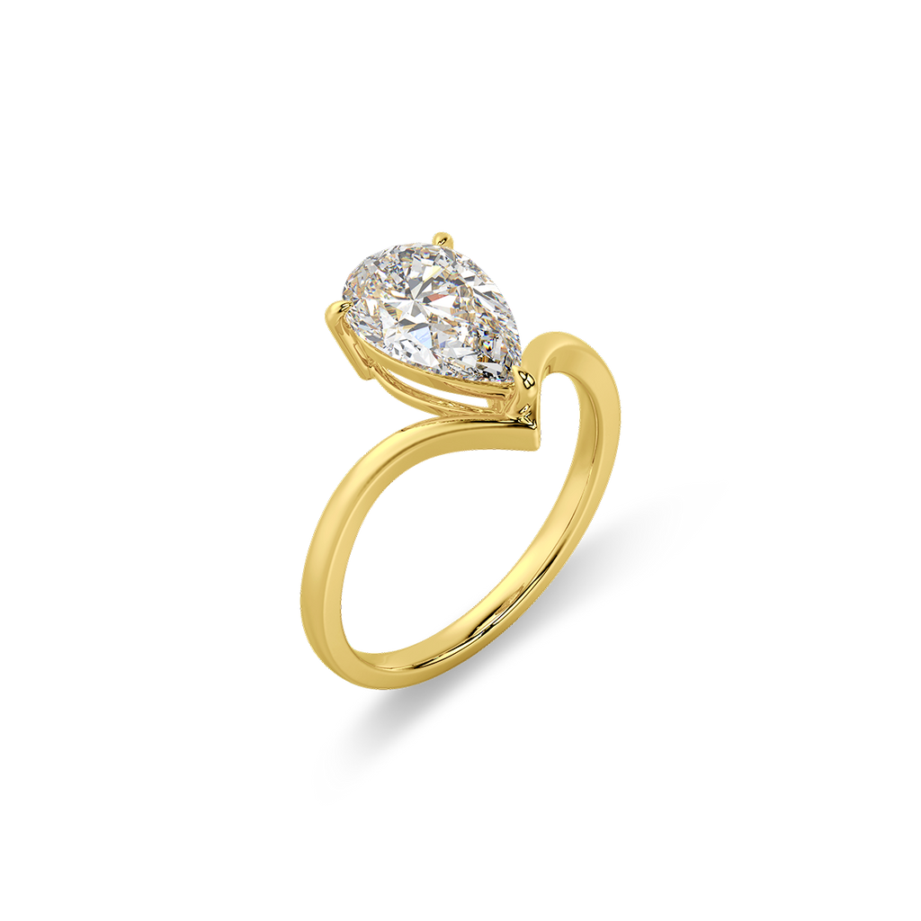 Classic Tiara Ring in 14k Yellow Gold