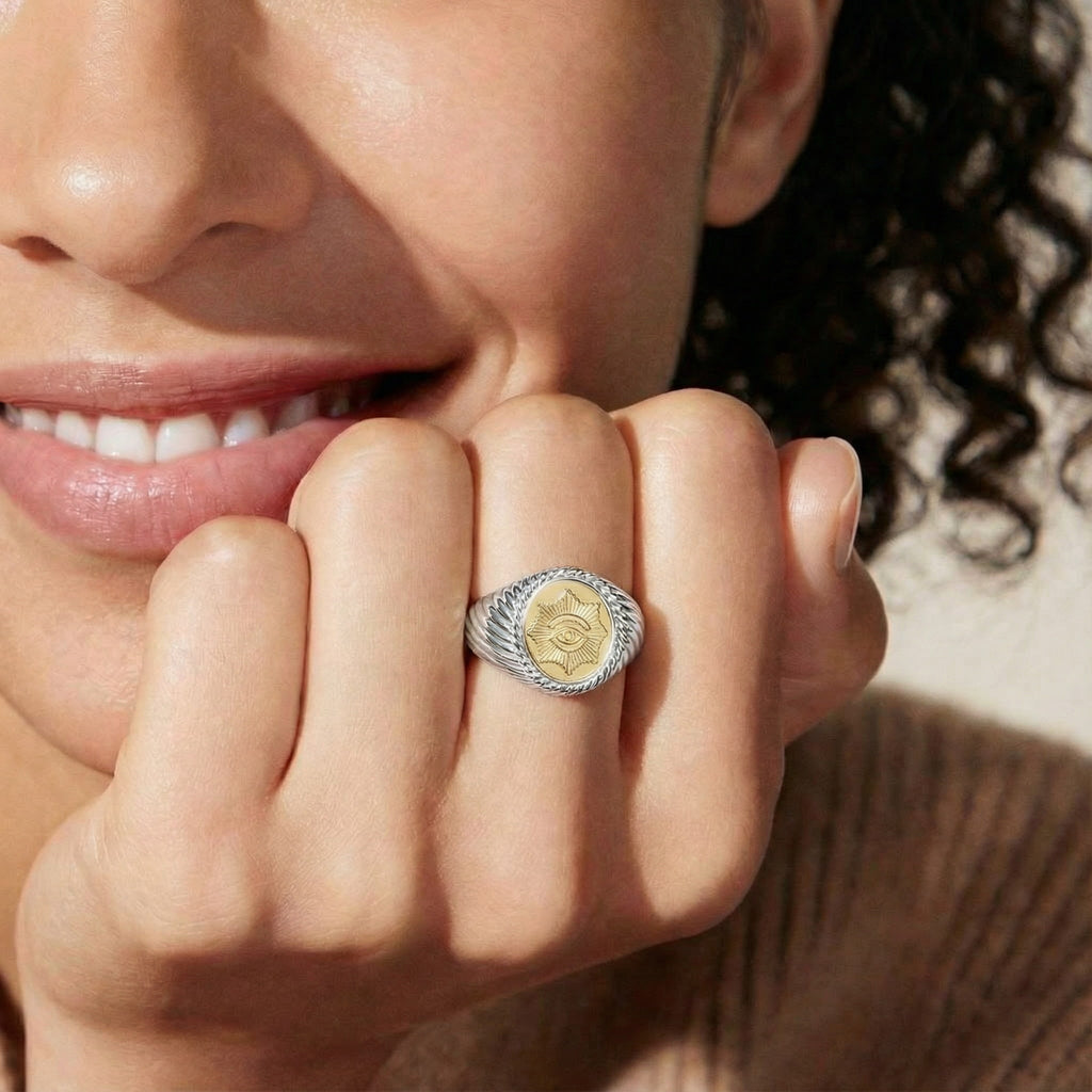 Legace Coin ring SR004G
