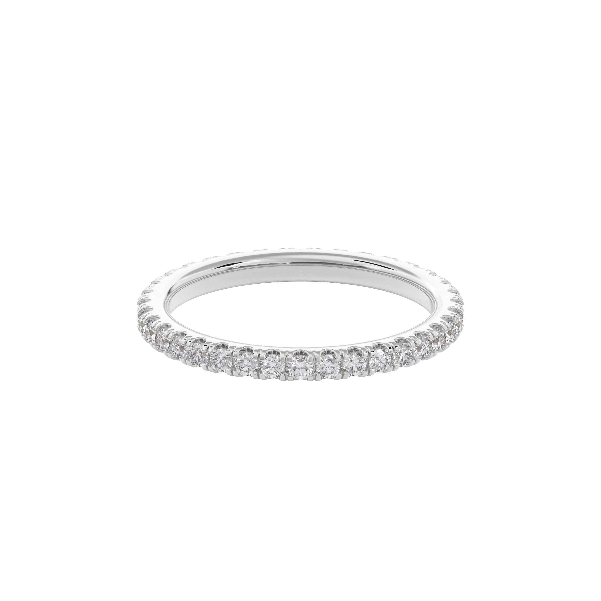 Wedding Bands Enternity Band 1.8mm•White Gold