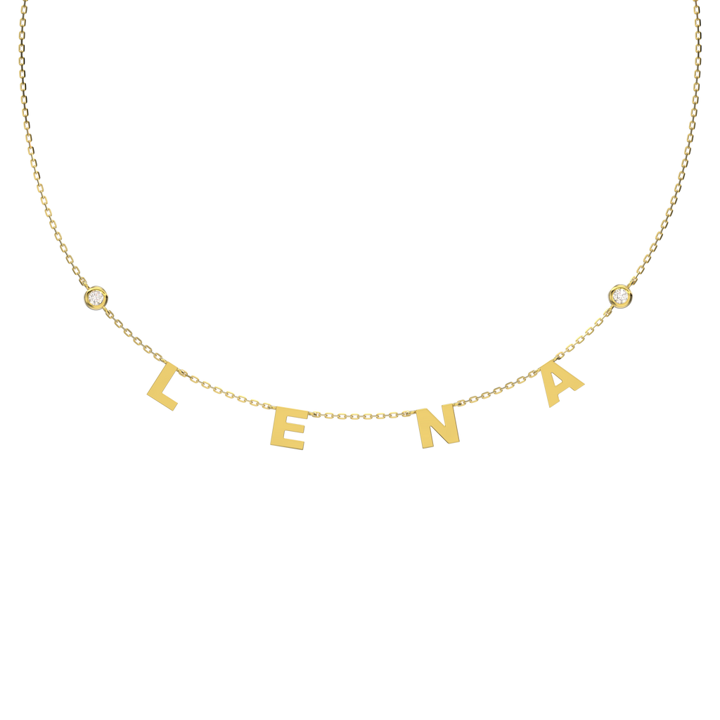 Classic Letter Necklace SS25N004C