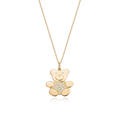 Teddy Family Necklace SN034G