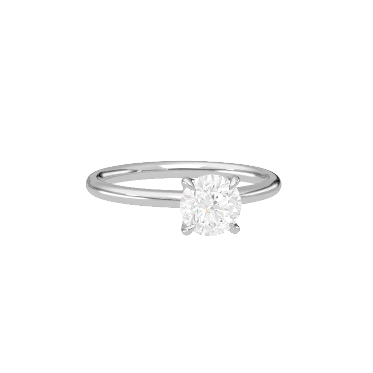 Dia Special Solitaire Engagement Ring Oval•White Gold