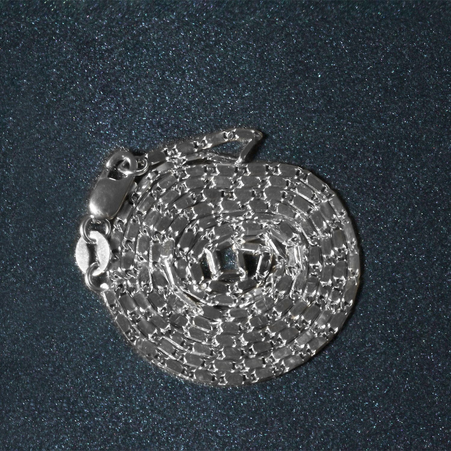14k White Gold Lumina Pendant Chain (1.00 mm)