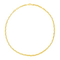 14k Yellow Gold Paperclip Chain Necklace (4.20 mm)