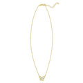 14K Yellow Gold Primavera Mother of Pearl Butterfly Necklace
