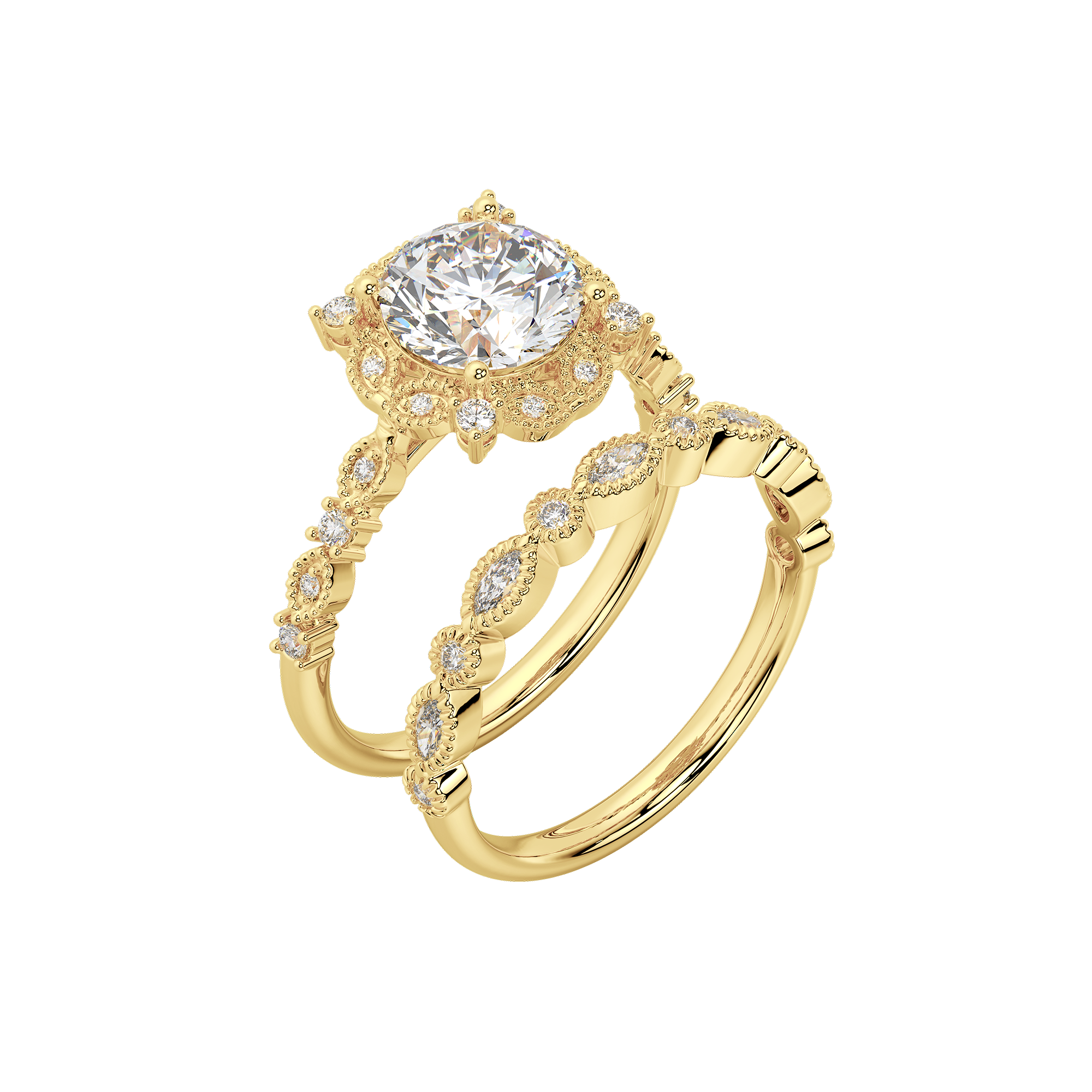 Milgrain Ring