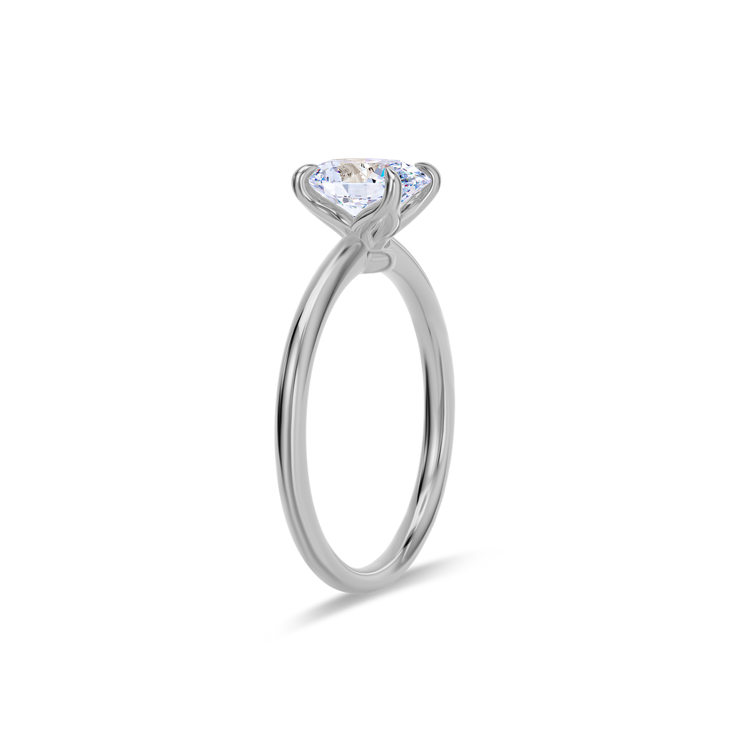 Dia Special Solitaire Engagement Ring Oval•White Gold