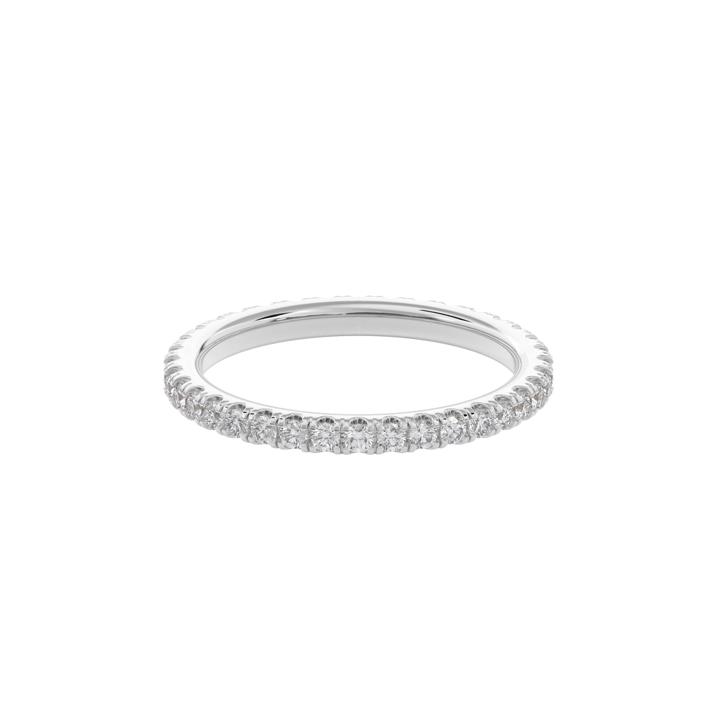 Wedding Bands Enternity Band 1.8mm•White Gold